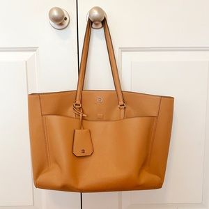 Large Tory Burch Leather Tote/ Work Bag